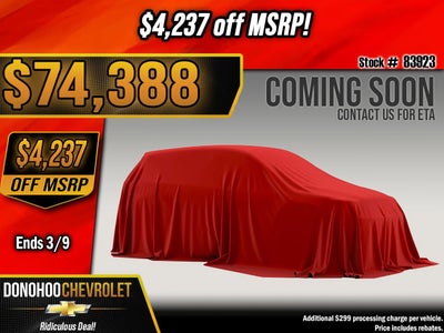 2026 Chevrolet Tahoe RST