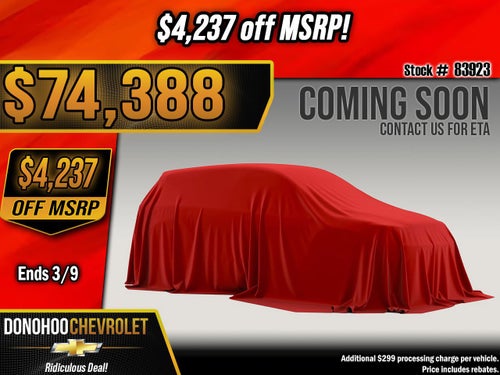 2026 Chevrolet Tahoe RST