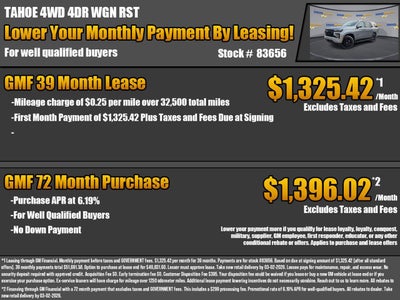 2026 Chevrolet Tahoe RST