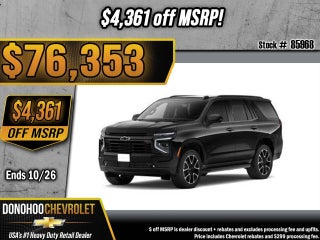 2027 Chevrolet Tahoe RST