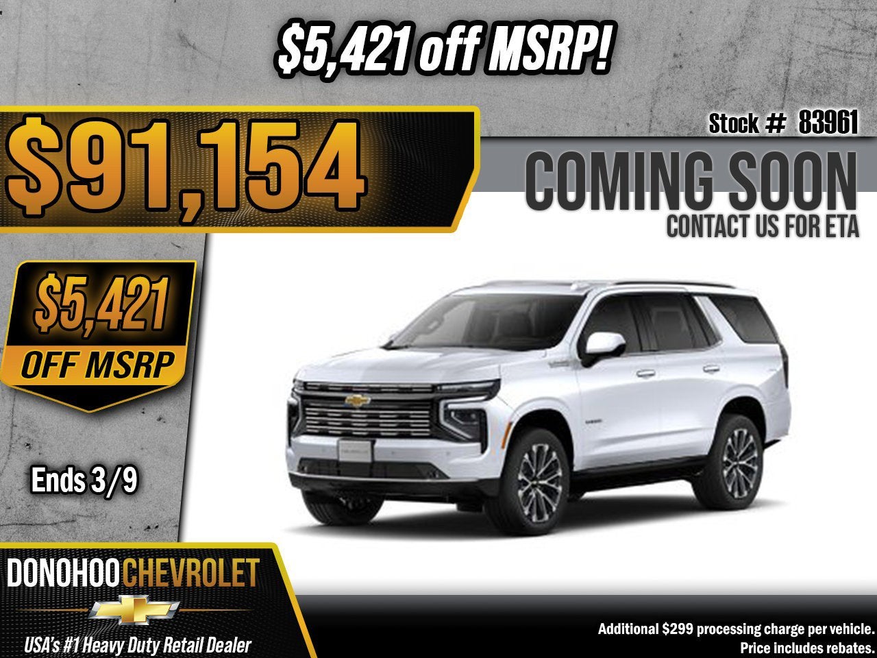 2026 Chevrolet Tahoe High Country
