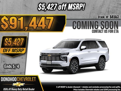 2026 Chevrolet Tahoe High Country