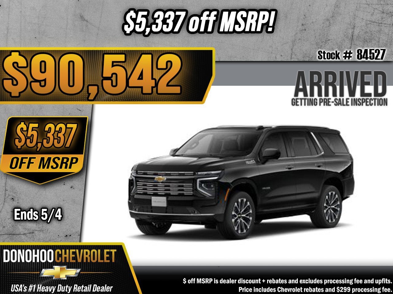 2026 Chevrolet Tahoe High Country