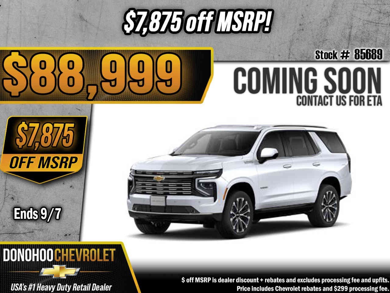 2026 Chevrolet Tahoe High Country