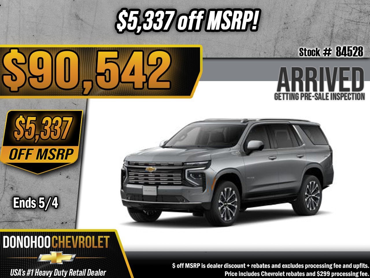 2026 Chevrolet Tahoe High Country