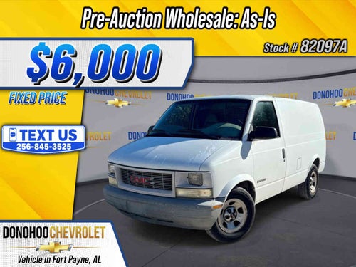 2001 GMC Safari Cargo Base