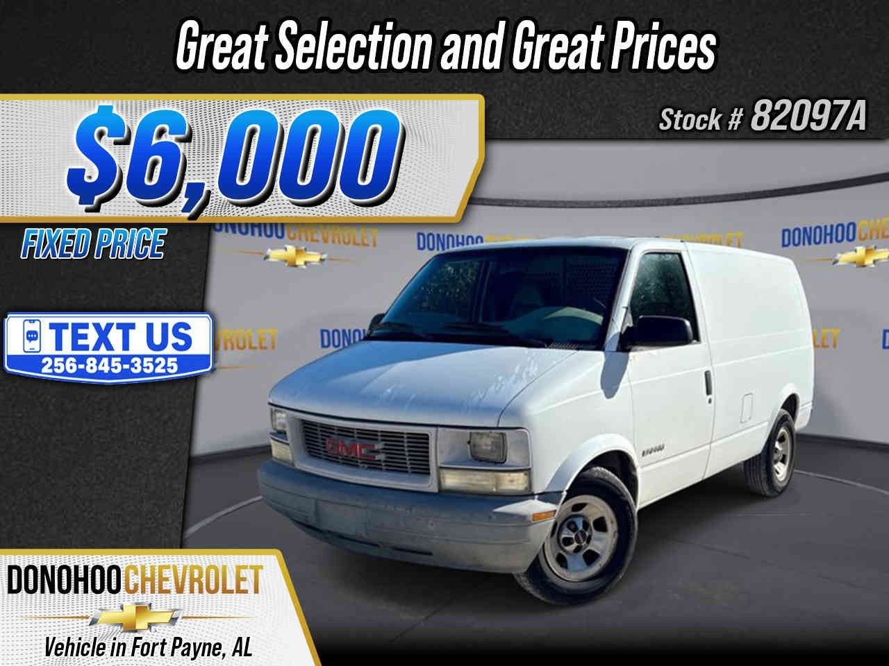 2001 GMC Safari Cargo Base