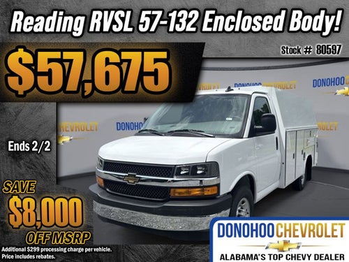 2025 Chevrolet Express Cutaway 3500 1WT