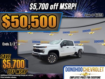 2026 Chevrolet Silverado 2500 HD Custom