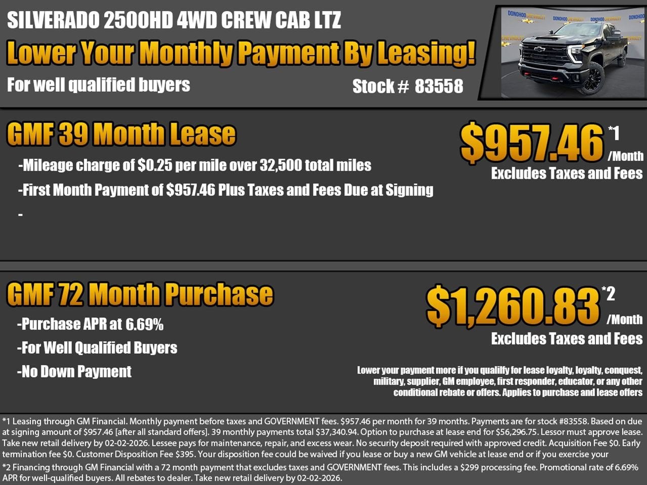 2026 Chevrolet Silverado 2500 HD LTZ