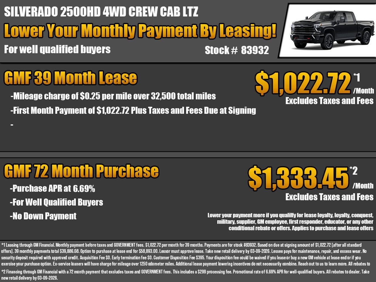 2026 Chevrolet Silverado 2500 HD LTZ