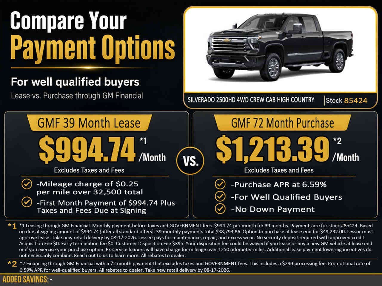 2026 Chevrolet Silverado 2500 HD High Country