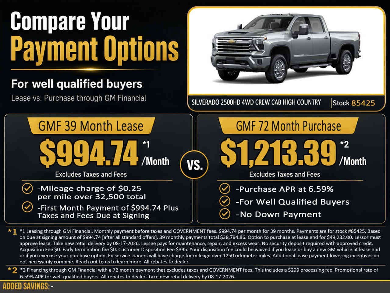 2026 Chevrolet Silverado 2500 HD High Country