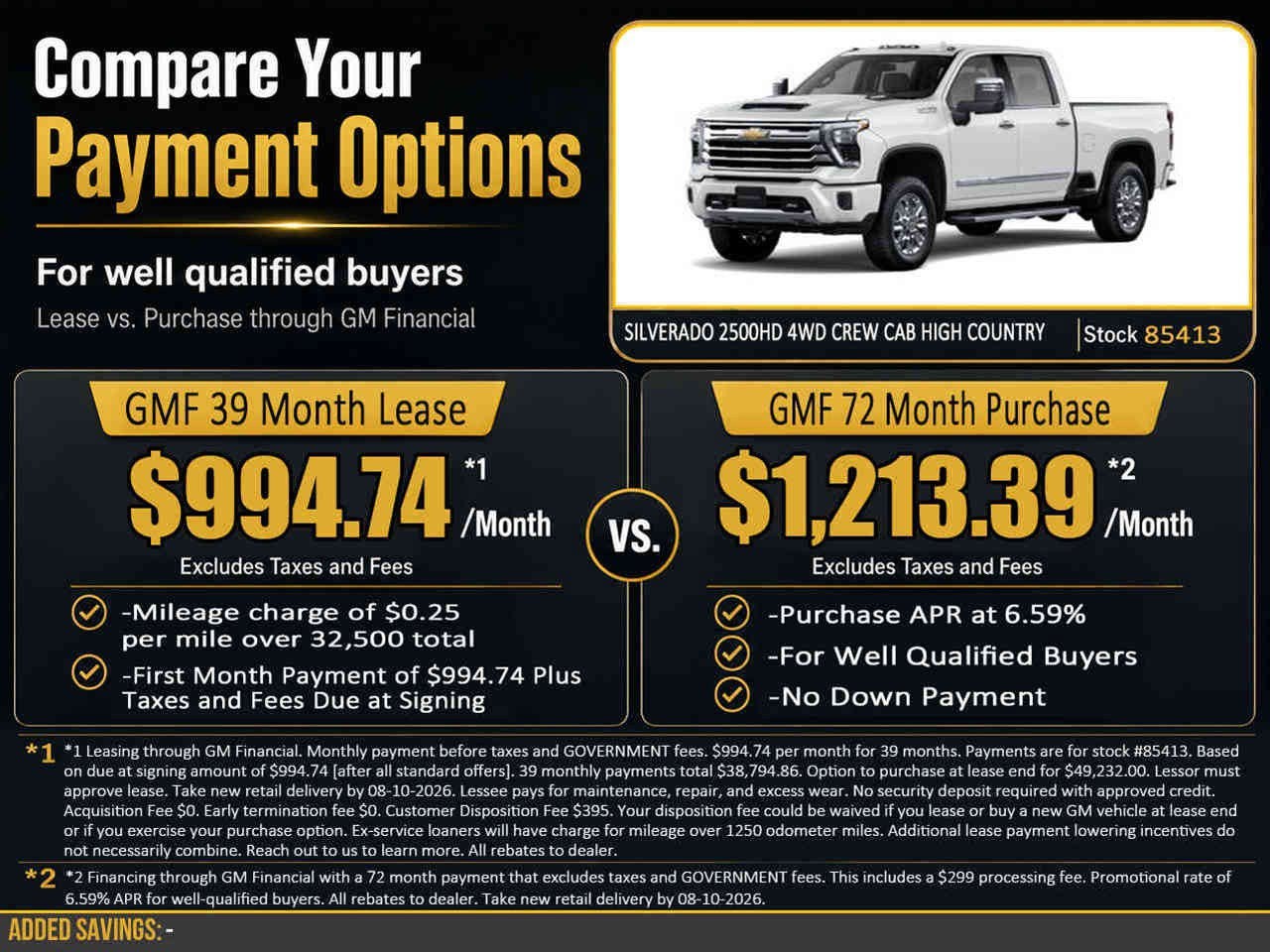 2026 Chevrolet Silverado 2500 HD High Country