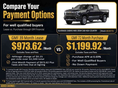 2026 Chevrolet Silverado 2500 HD High Country