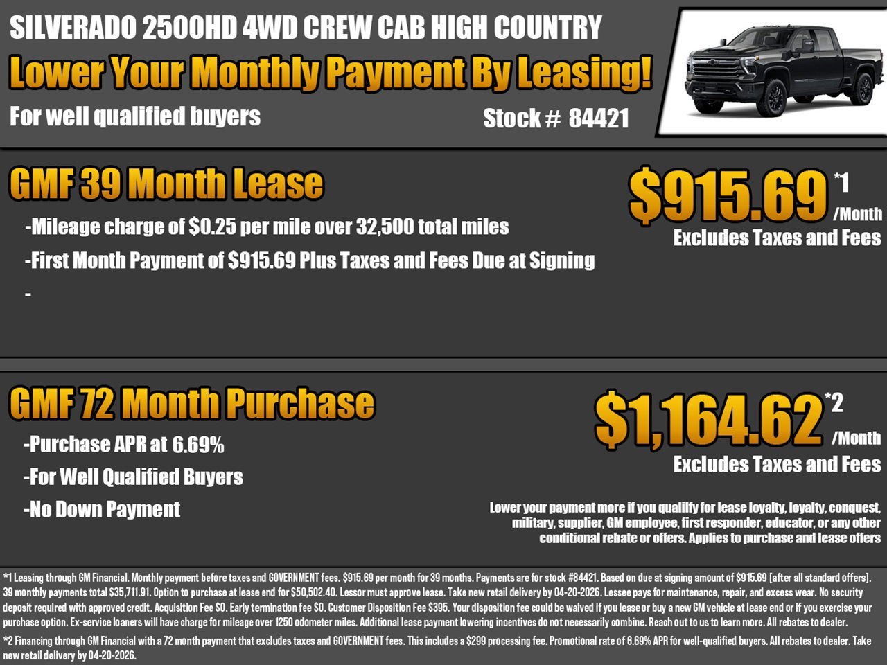 2026 Chevrolet Silverado 2500 HD High Country