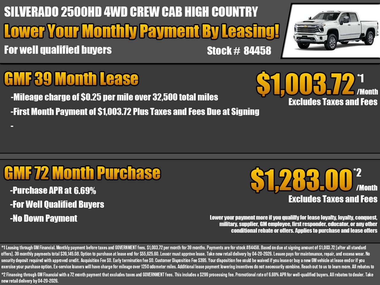 2026 Chevrolet Silverado 2500 HD High Country