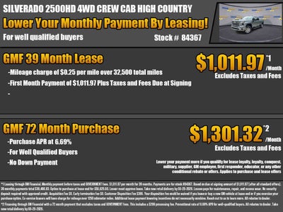 2026 Chevrolet Silverado 2500 HD High Country