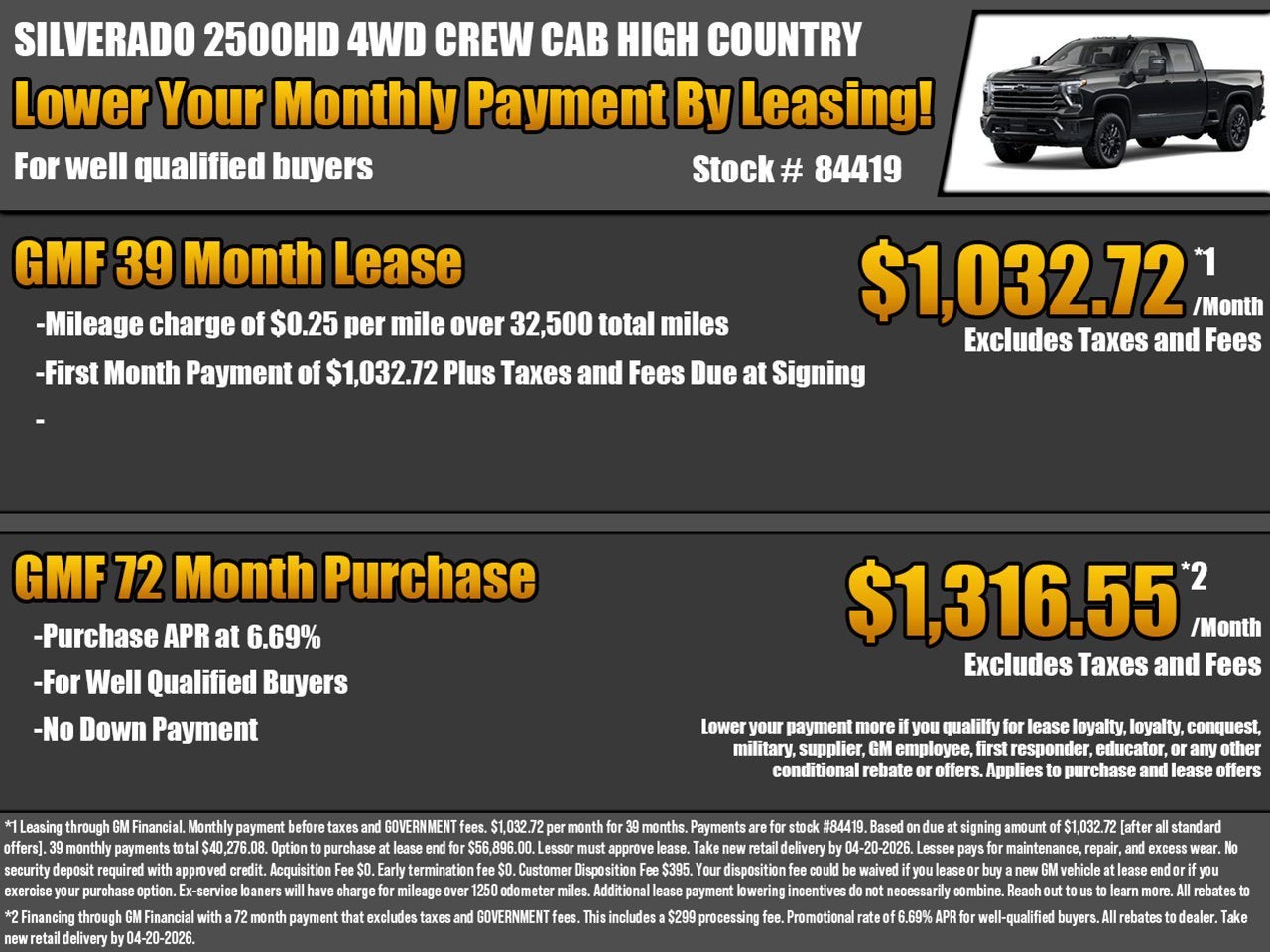 2026 Chevrolet Silverado 2500 HD High Country