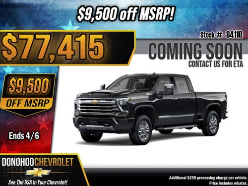 2026 Chevrolet Silverado 2500 HD High Country