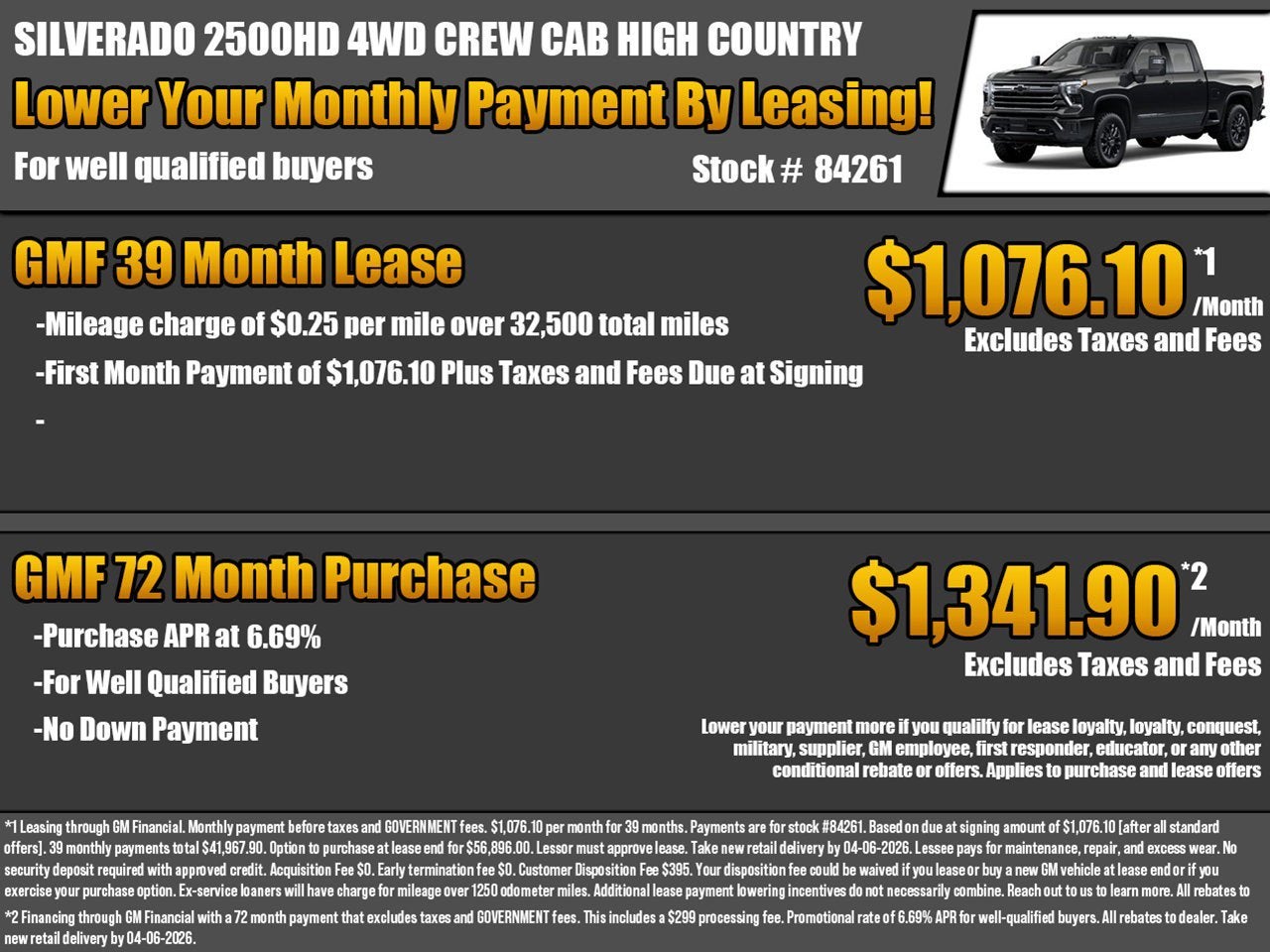 2026 Chevrolet Silverado 2500 HD High Country