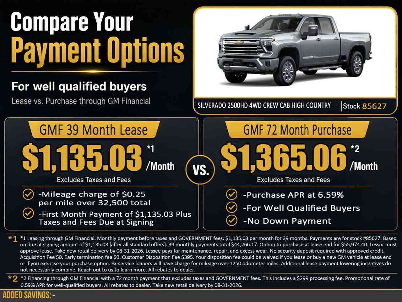 2026 Chevrolet Silverado 2500 HD High Country