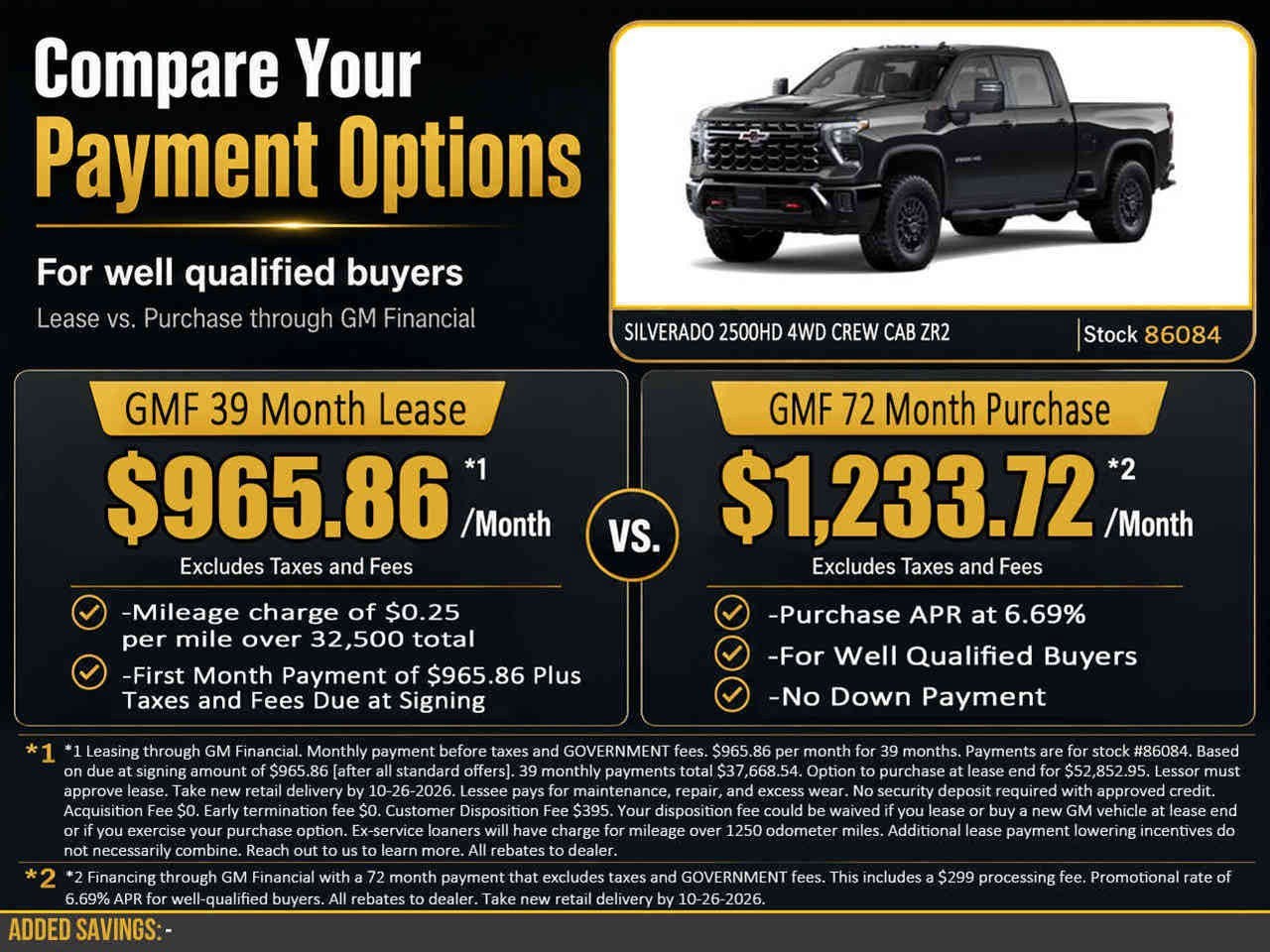 2026 Chevrolet Silverado 2500 HD ZR2