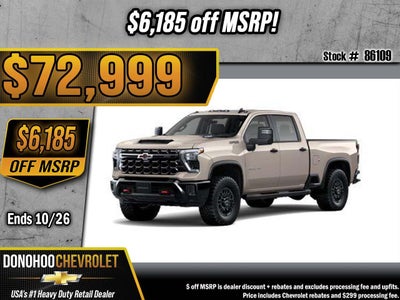 2026 Chevrolet Silverado 2500 HD ZR2
