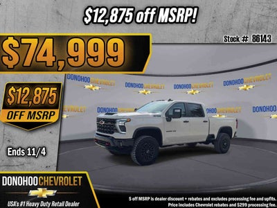 2026 Chevrolet Silverado 2500 HD ZR2
