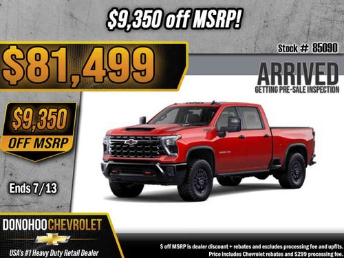 2026 Chevrolet Silverado 2500 HD ZR2