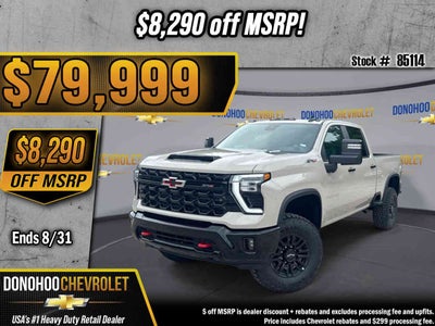 2026 Chevrolet Silverado 2500 HD ZR2
