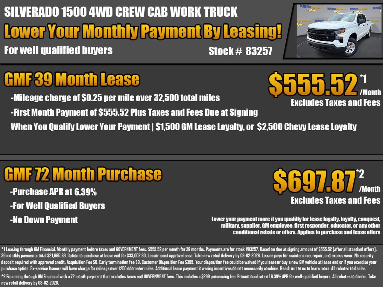 2026 Chevrolet Silverado 1500 WT