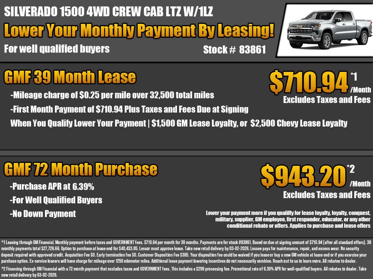 2026 Chevrolet Silverado 1500 LTZ