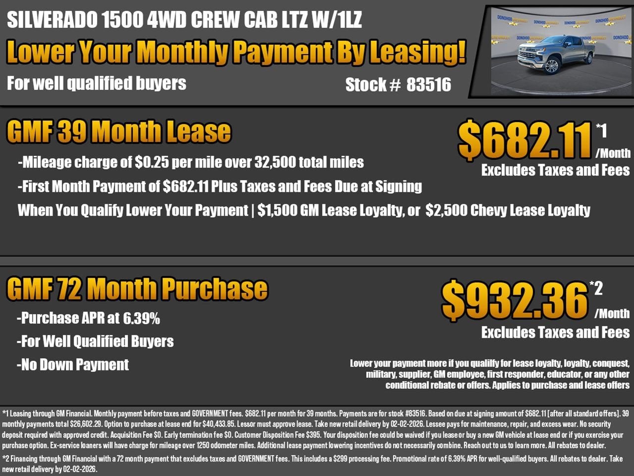 2026 Chevrolet Silverado 1500 LTZ