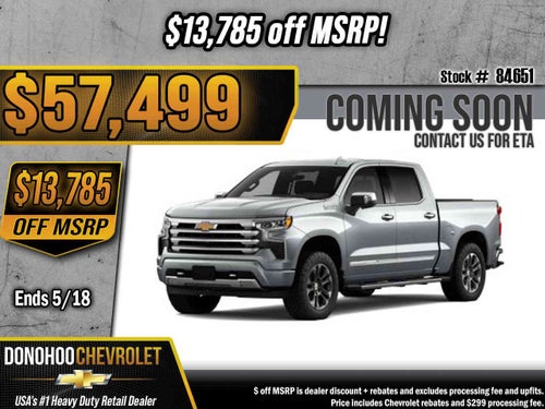 2026 Chevrolet Silverado 1500 High Country