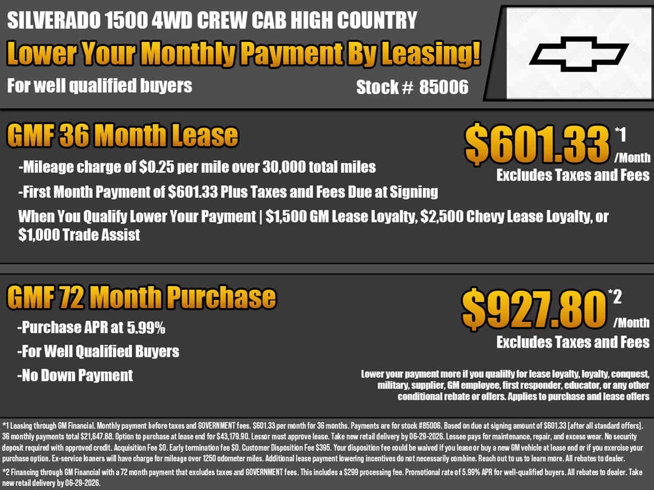 2026 Chevrolet Silverado 1500 High Country