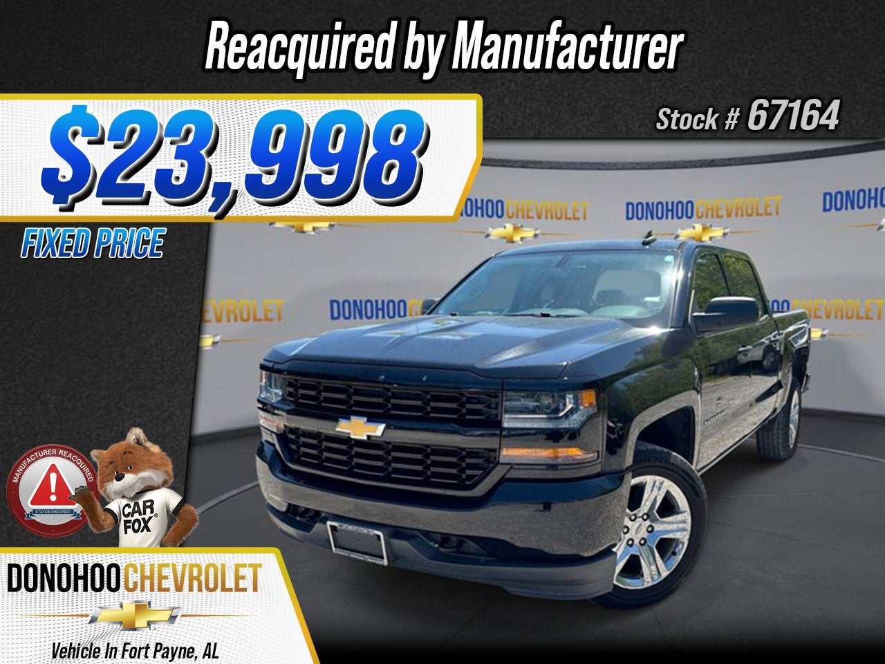 2018 Chevrolet Silverado 1500 Custom