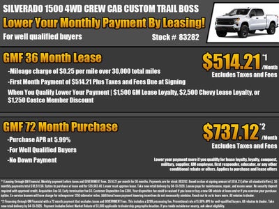 2026 Chevrolet Silverado 1500 Custom Trail Boss