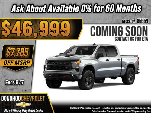 2026 Chevrolet Silverado 1500 Custom Trail Boss