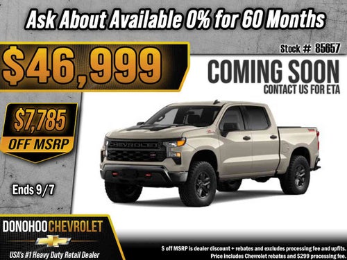 2026 Chevrolet Silverado 1500 Custom Trail Boss