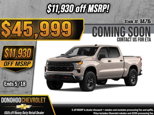 2026 Chevrolet Silverado 1500 Custom Trail Boss
