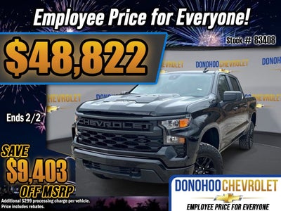 2026 Chevrolet Silverado 1500 Custom Trail Boss