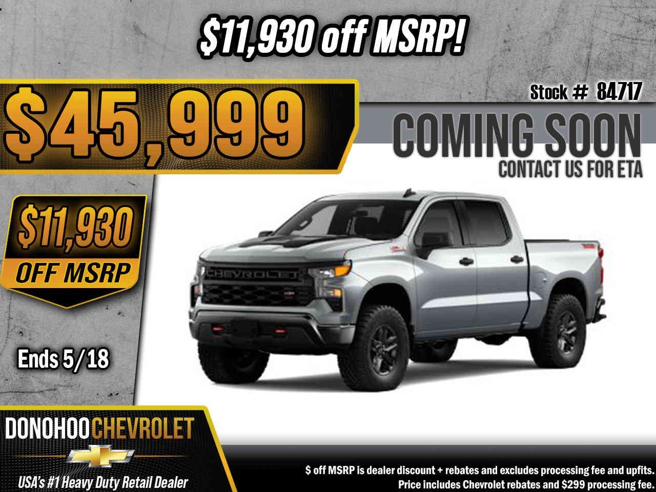 2026 Chevrolet Silverado 1500 Custom Trail Boss