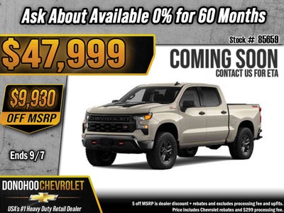 2026 Chevrolet Silverado 1500 Custom Trail Boss