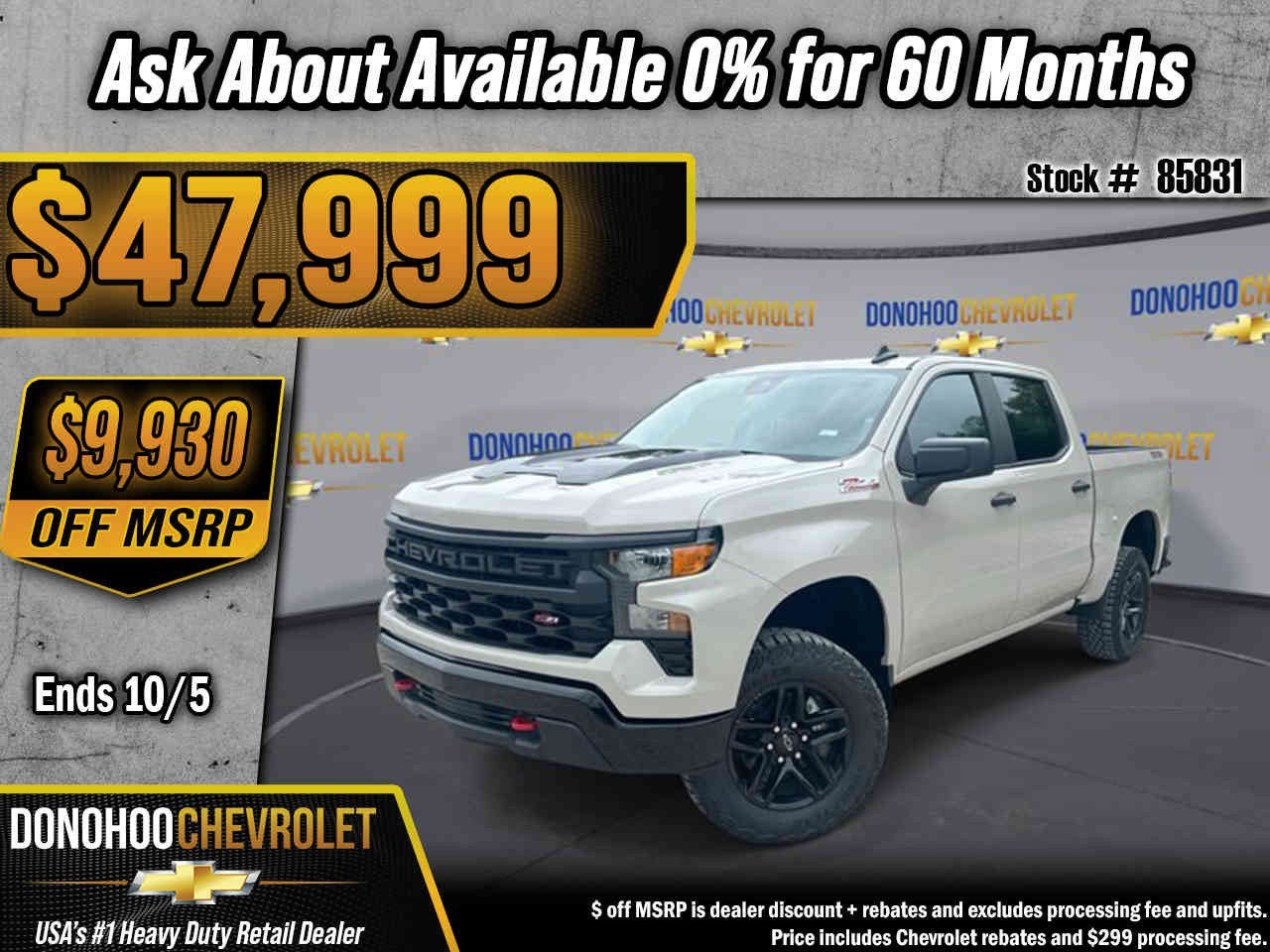 2026 Chevrolet Silverado 1500 Custom Trail Boss