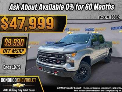 2026 Chevrolet Silverado 1500 Custom Trail Boss