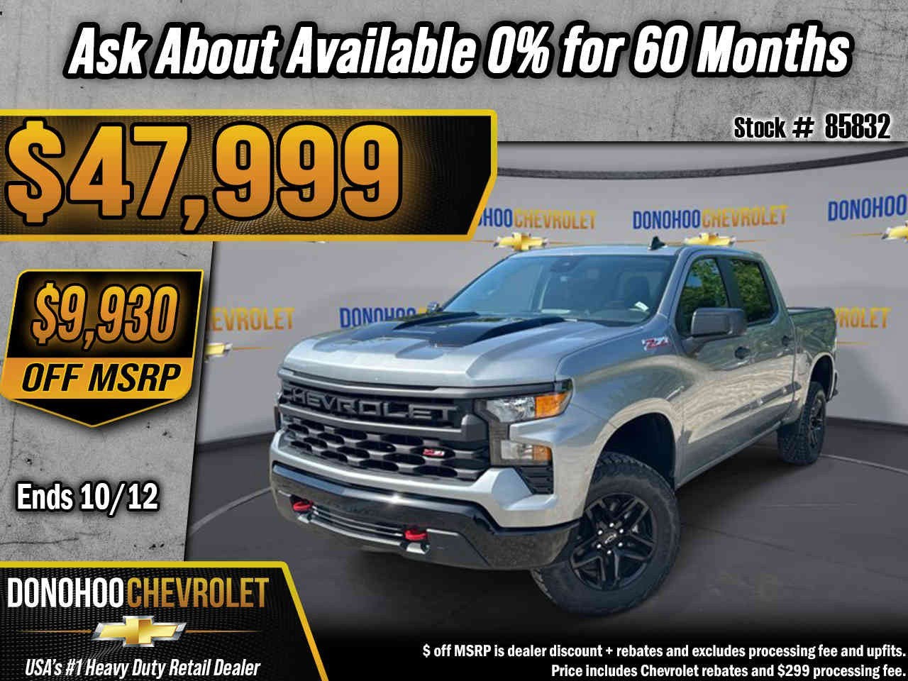 2026 Chevrolet Silverado 1500 Custom Trail Boss