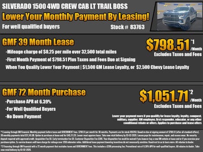 2026 Chevrolet Silverado 1500 LT Trail Boss