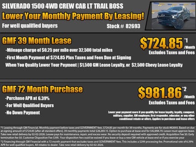 2026 Chevrolet Silverado 1500 LT Trail Boss