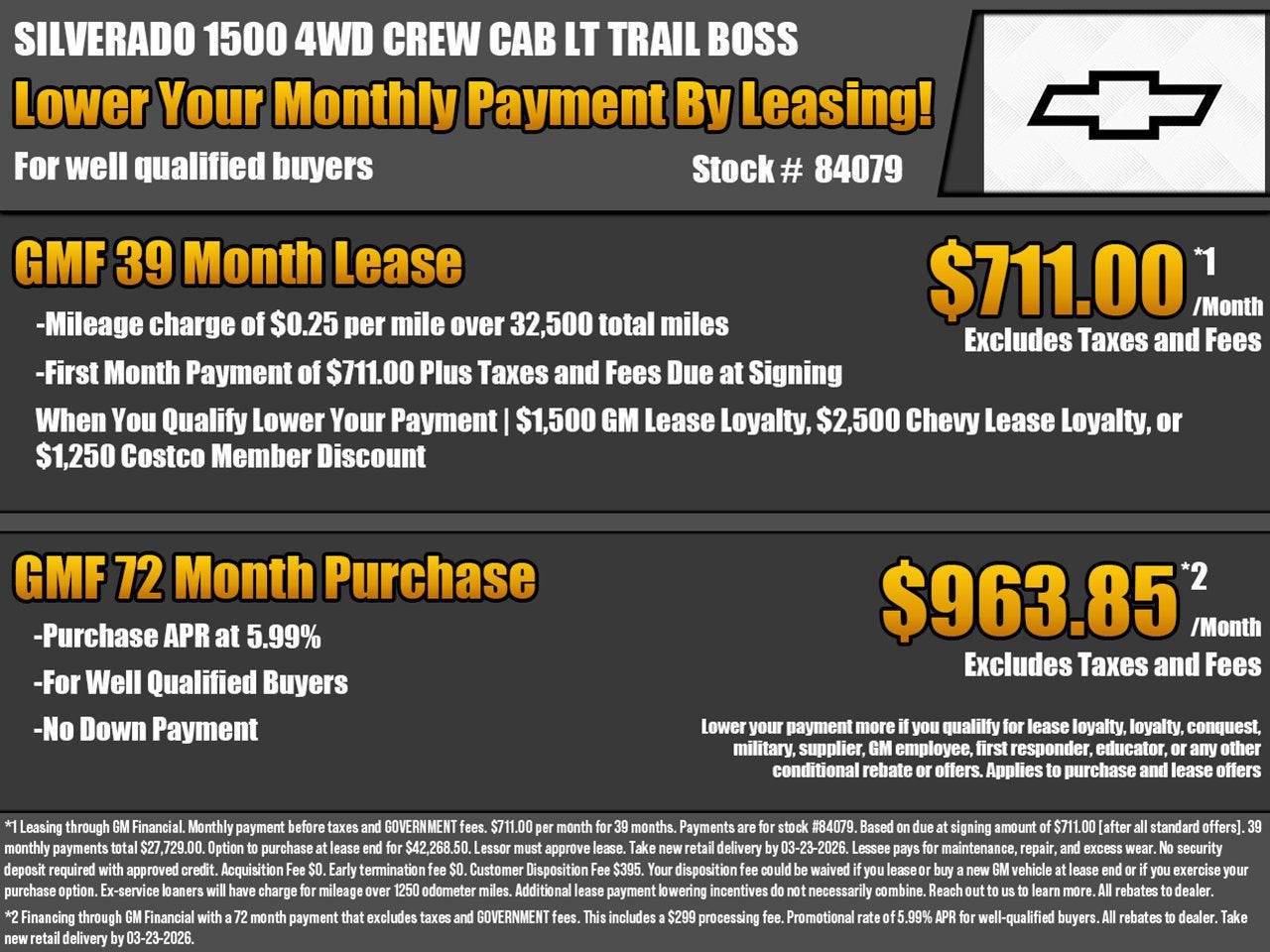 2026 Chevrolet Silverado 1500 LT Trail Boss